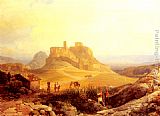 Thomas Ender The Acropolis, Athens painting